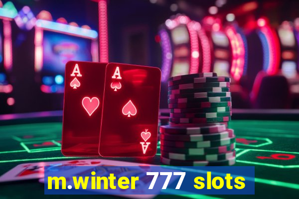 m.winter 777 slots